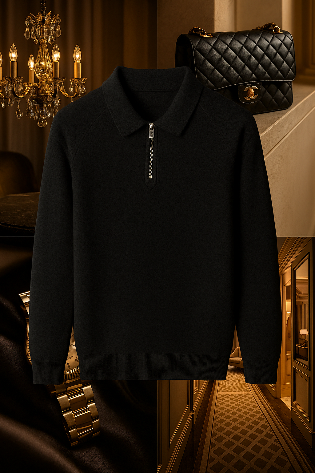 SICILY CLASSICO HALF-ZIP